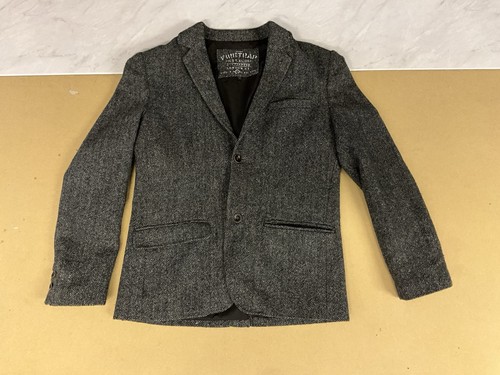 Firetrap grey herringbone - grey,